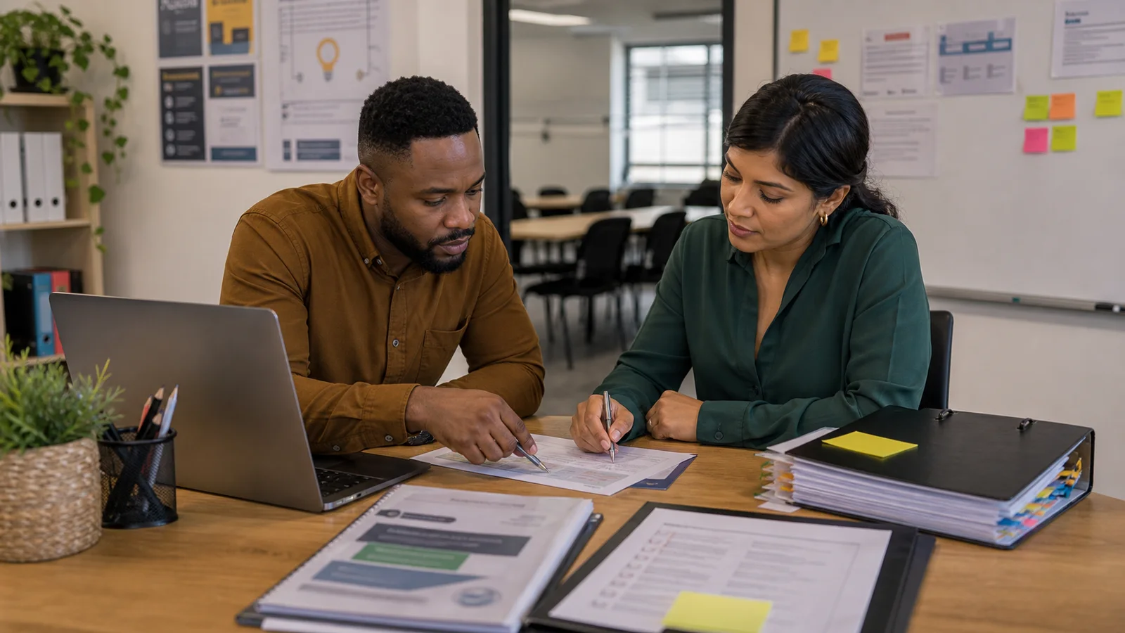 Training provider staff reviewing learner evidence for I want to start a training company in South Africa. Do I need accreditation before enrolling learners?